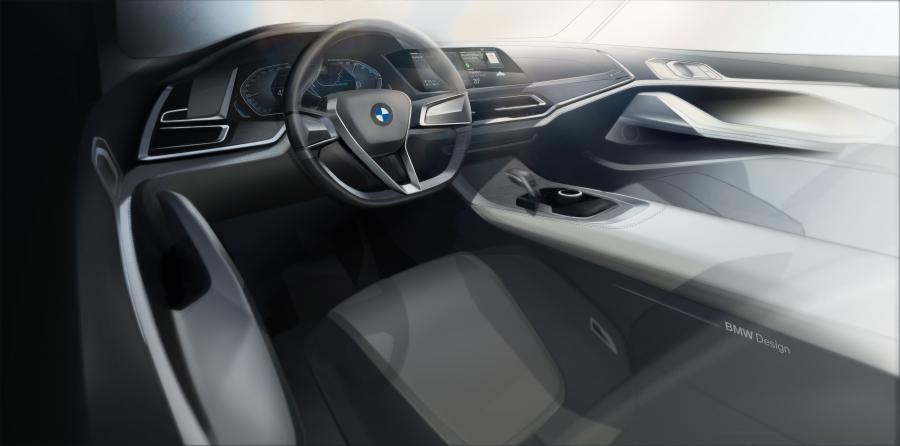 Эскиз BMW Concept X7 iPerformance 2017 года  (фото 31 из 40)